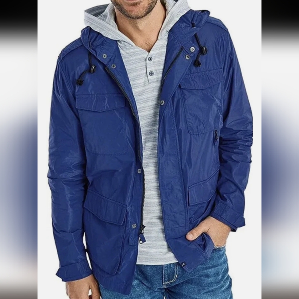 johnnie-O | Royal Blue Windbreaker Jacket